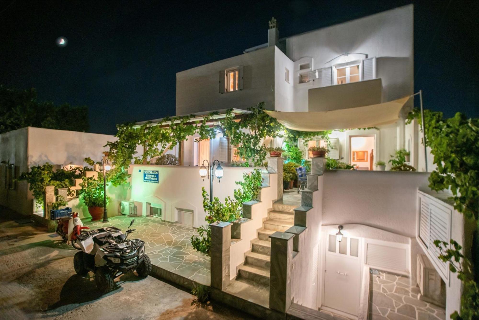 Kontaratos Studios & Apartments Páros Dış mekan fotoğraf