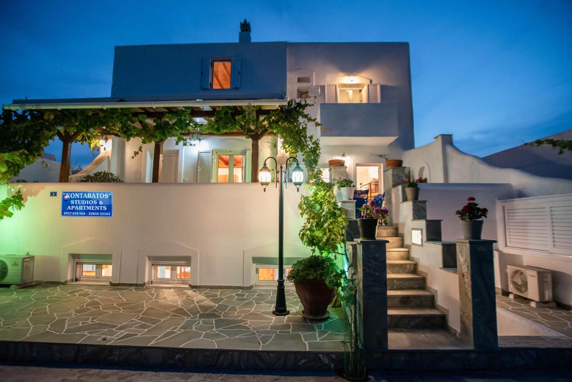 Kontaratos Studios & Apartments Páros Dış mekan fotoğraf