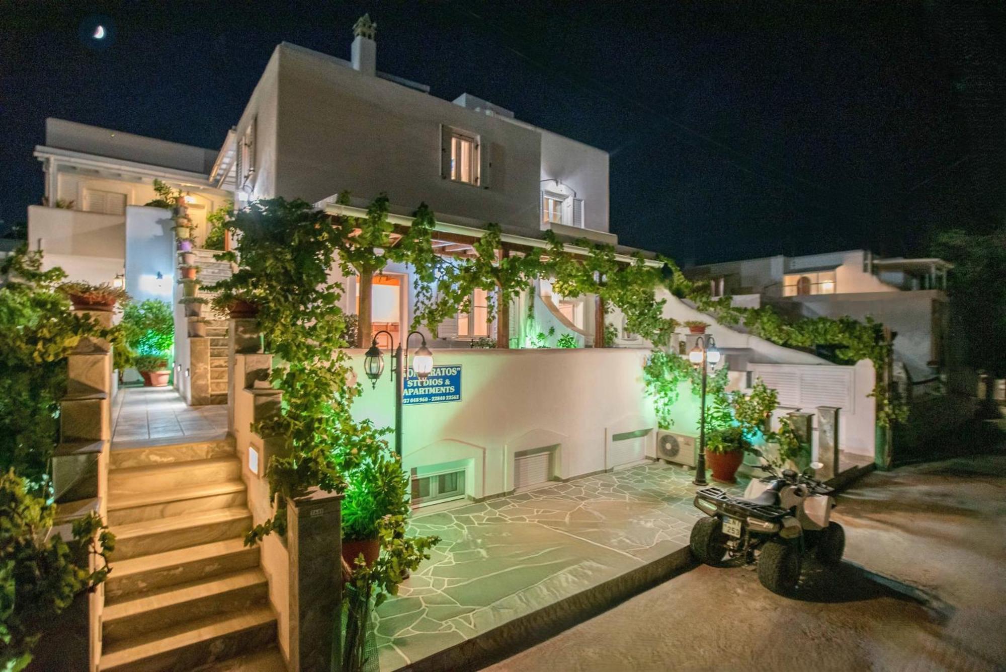Kontaratos Studios & Apartments Páros Dış mekan fotoğraf